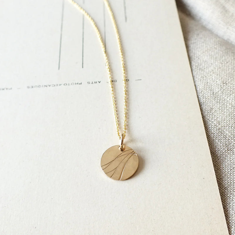 Becoming RIVER NECKLACE GOLD