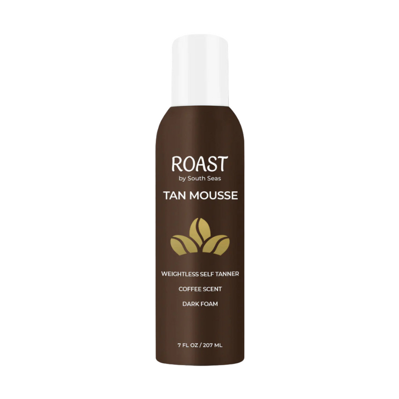 South Seas Roast Dark Tan Mousse – Streak-Free Self-Tanner for a Deep, Natural-Looking Bronze Glow. Has an amazing coffee scent.