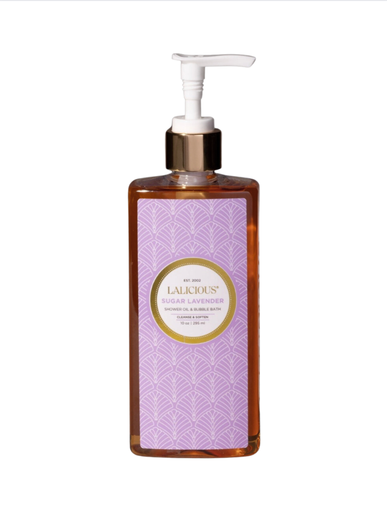 Lalicious Lavender Shower Oil and Bubble Bath