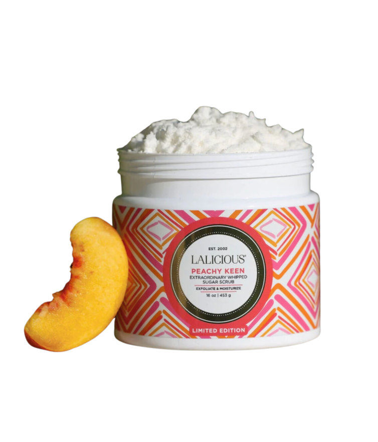 Lalicious Peachy Keen Sugar Scrub *Limited Edition*