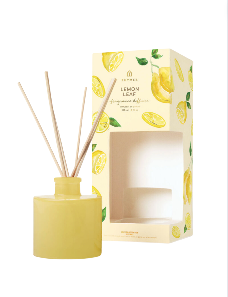 Thymes Lemon Leaf Petite Reed Diffuser