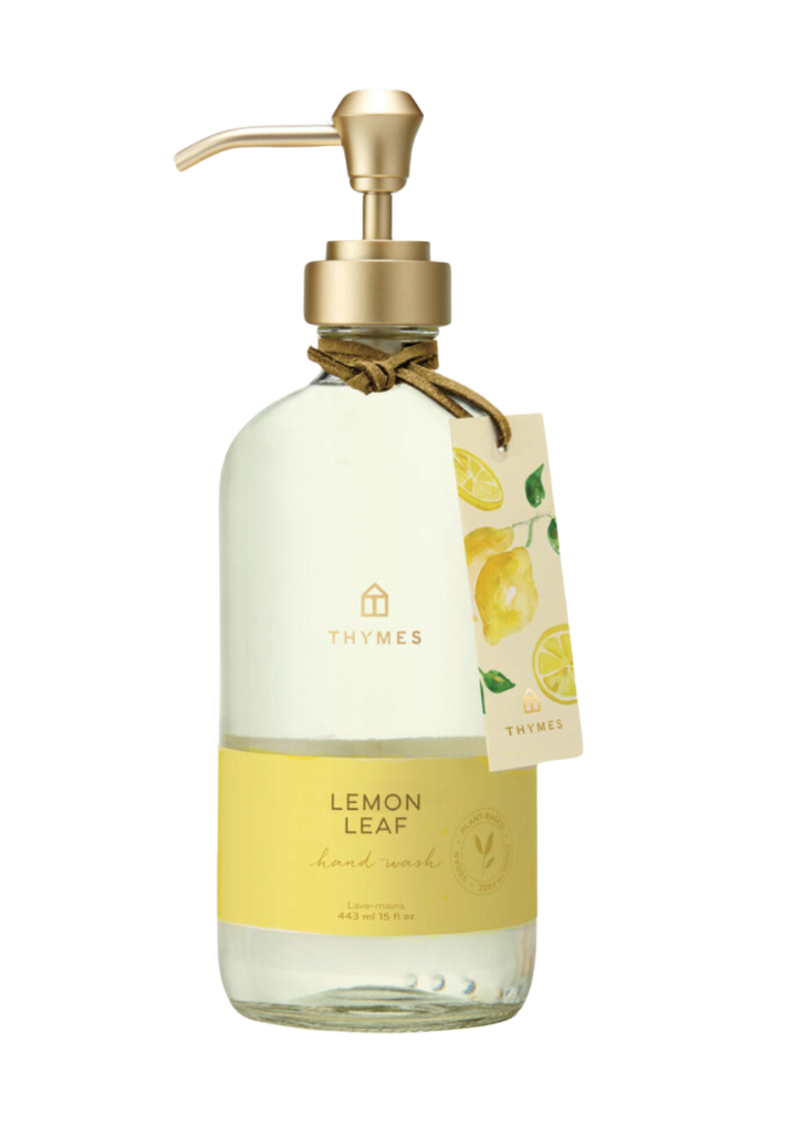 Thymes Lemon Leaf Large Hand Wash