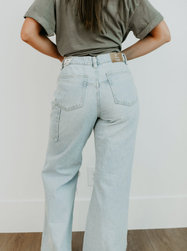 Free People We The Free Tinsley Baggy High-Rise Jeans