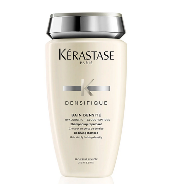 From Kerastase, this is a Professional densifying shampoo for fuller, stronger, and more resilient hair. Creates volume for hair that lacks volume and fullness. 