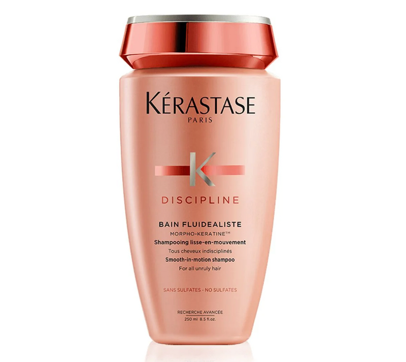 Sulfate free and Keratin-infused Shampoo from Kerastase. Smoothing anti-frizz shampoo for sleek, manageable hair.