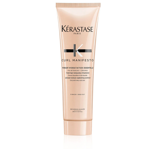 Kérastase Curl Manifesto luxury conditioner for smooth, bouncy curls with intense moisture.
