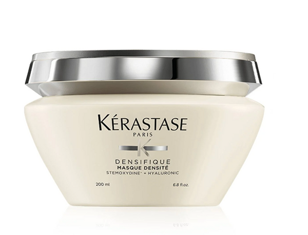Kérastase Masque Densité hair mask for thicker, fuller-looking hair. It plumps and revitalizes the hair using hyaluronic acid. 