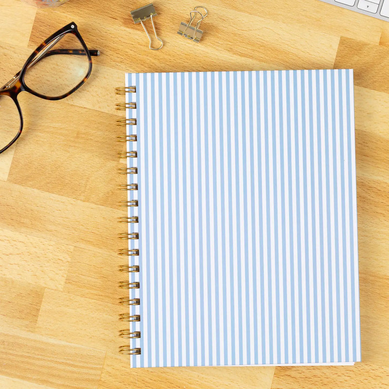 Elyse Breanne Design 7x9 Hardcover Spiral Notebook