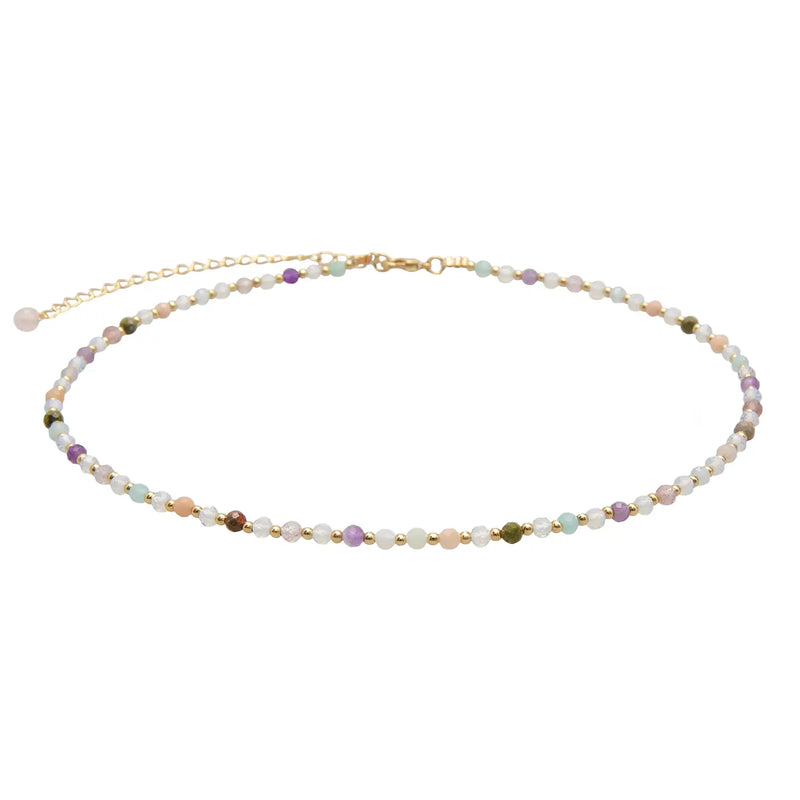 Lotus & Luna 3mm Healing Necklace