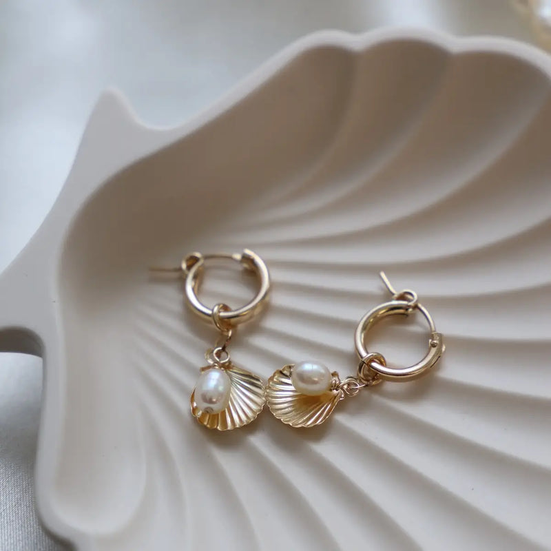 Katie Waltman Seychelles Hoop Earrings
