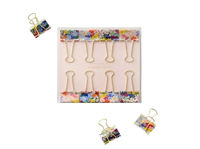 Rifle Paper Co. Binder Clips