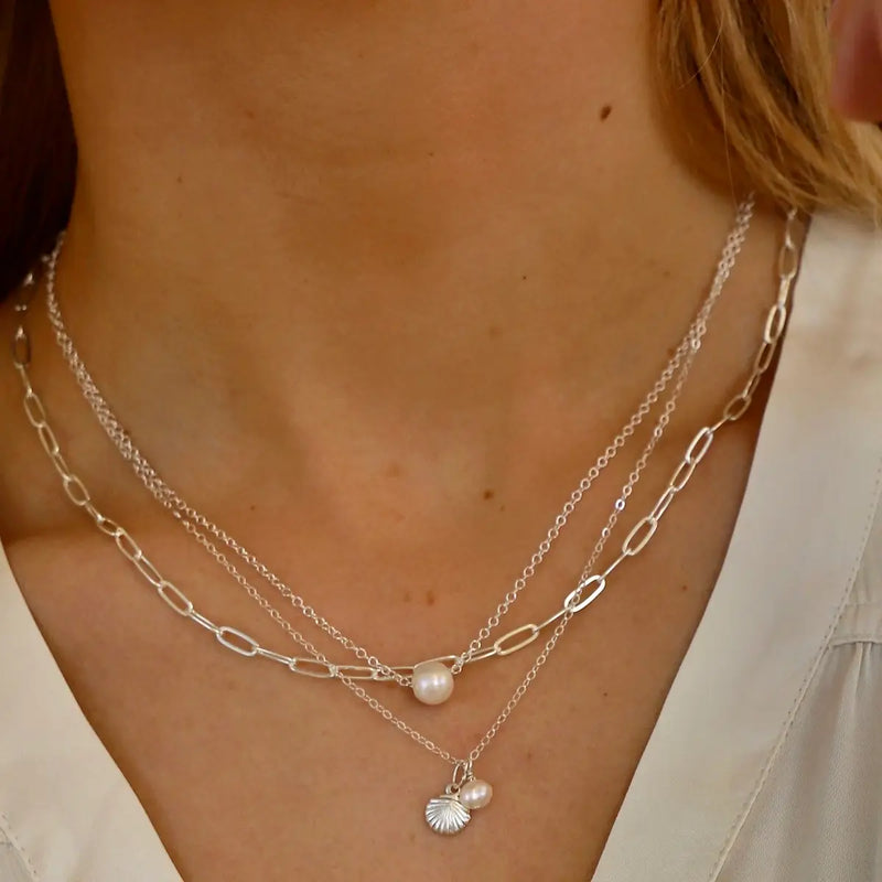 Katie Waltman Kai Necklace- Silver