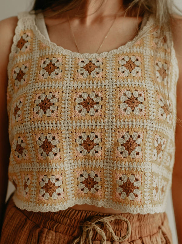 The Jenna Crochet Top