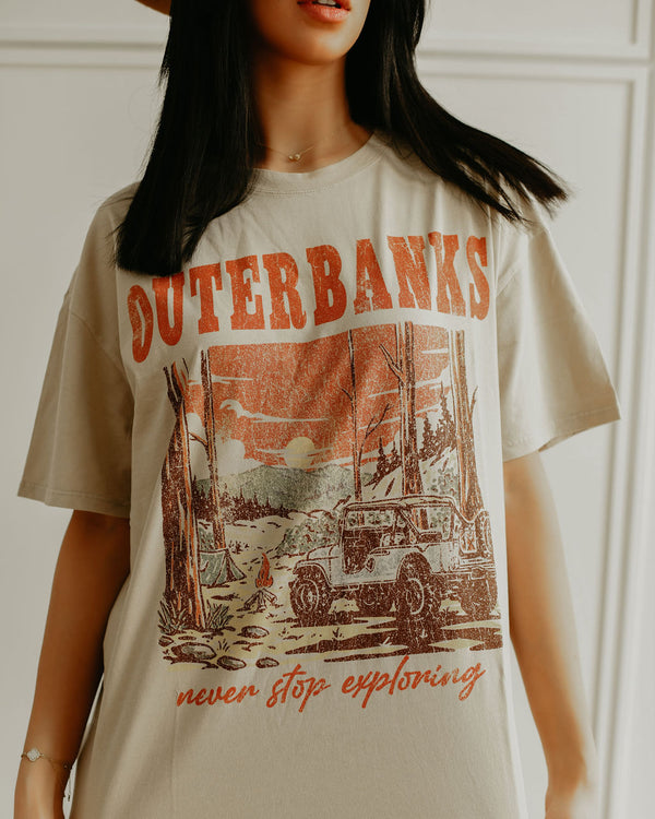 Outerbanks Oversized Graphic Top