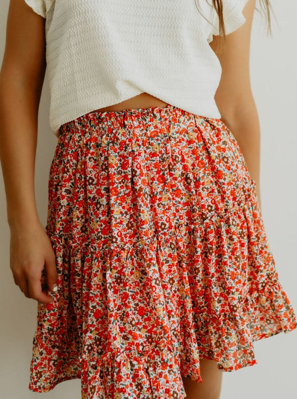 The Caroline Floral Skirt