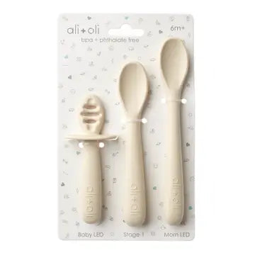 ali+oli (3-pc) Multi Stage Spoon Set For Baby