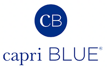 capri BLUE logo on a white background