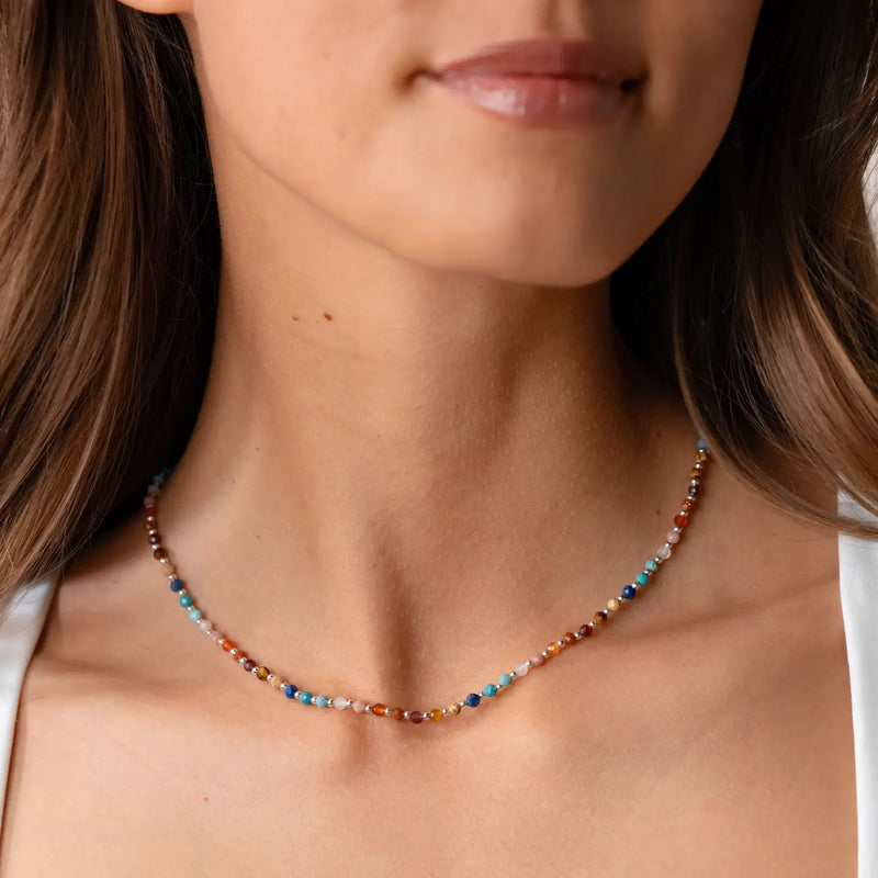 Lotus & Luna 3mm Healing Necklace