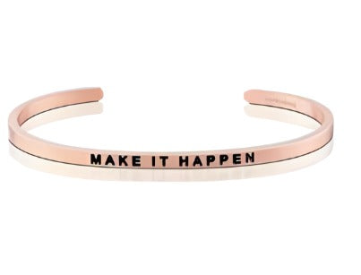 Mantrabands Make It Happen Rose Gold