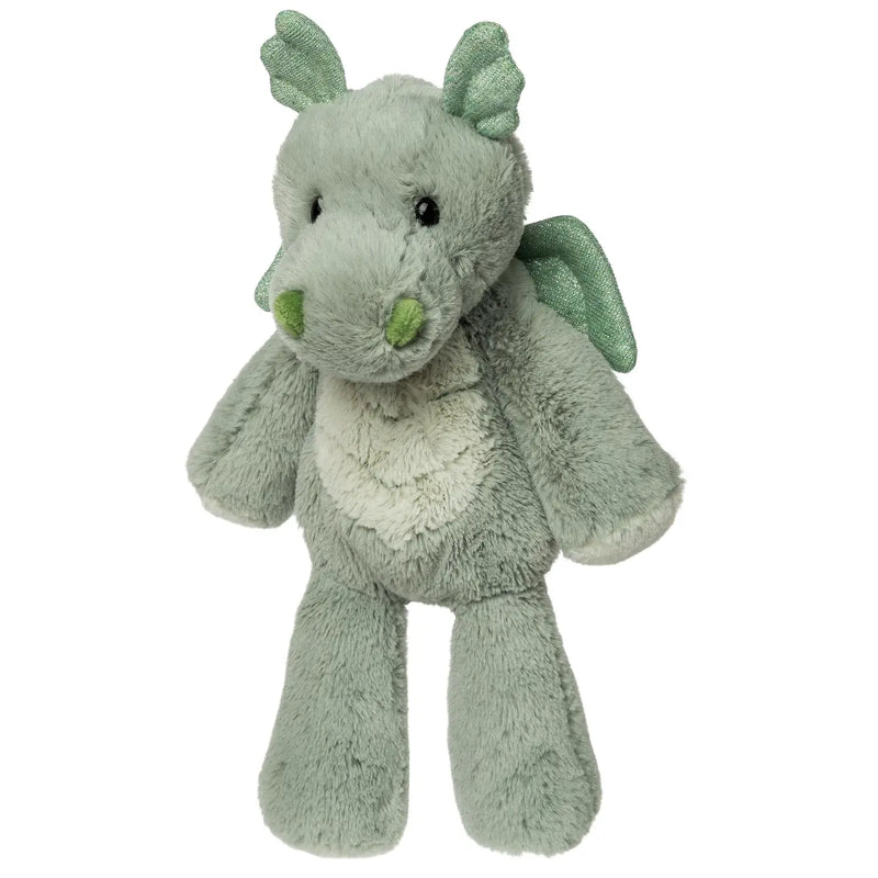 Mary Meyer Marshmallow Junior Dragon plush – soft stuffed animal dragon with floppy body, cuddly and huggable toy for kids and gifts.
