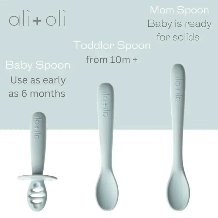 ali+oli (3-pc) Multi Stage Spoon Set For Baby