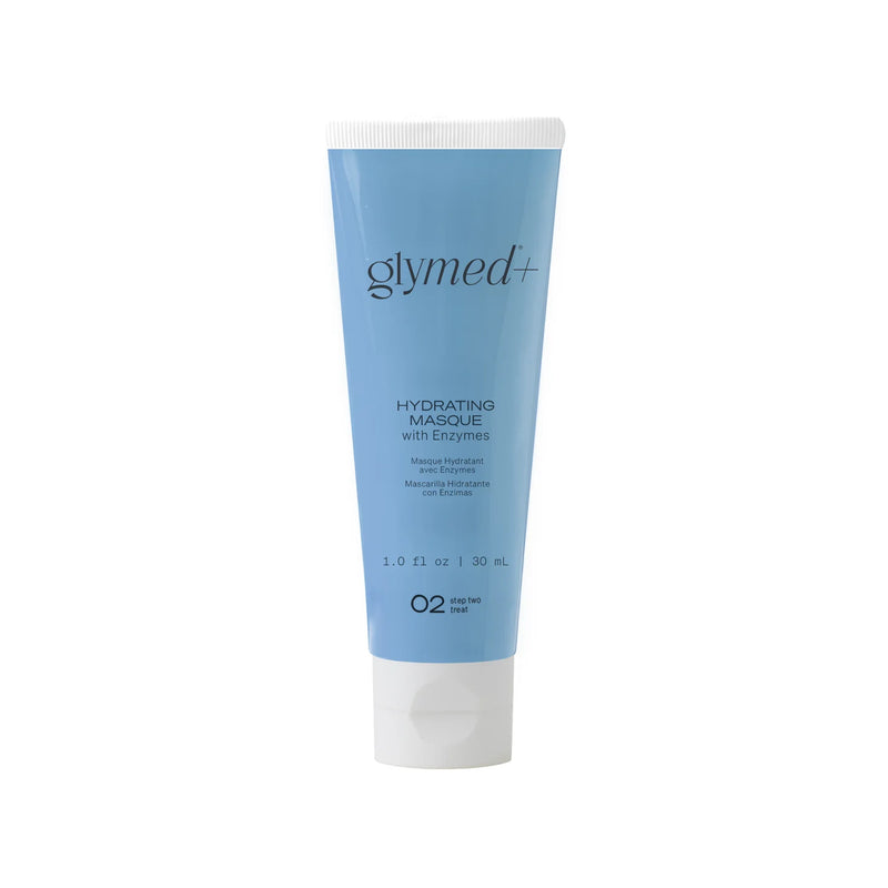 GlyMed Plus Travel Size Hydrating Masque with Enzymes. This masque is a Nourishing, Skin-Renewing Face Mask for Deep Hydration & Radiance. It has a fun green color, where the enzymes in it are incredible for going in deep to the skin and eating away the dead skin and leaving the skin feeling deeply hydrated and fresh.