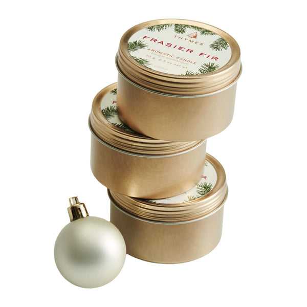 Thymes Frasier Fir Travel Tin Candle