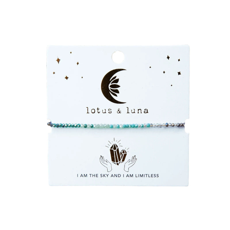 Lotus & Luna Goddess Bracelet