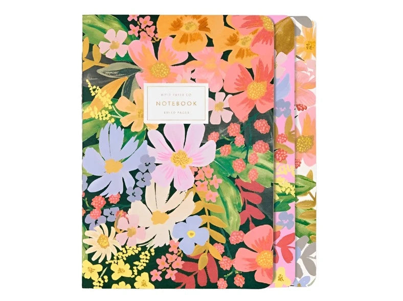 Rifle Paper Co. Stitched Notebook Set- set of 3