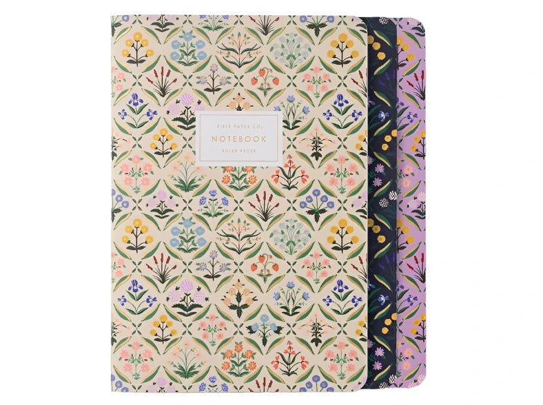 Rifle Paper Co. Stitched Notebook Set- set of 3