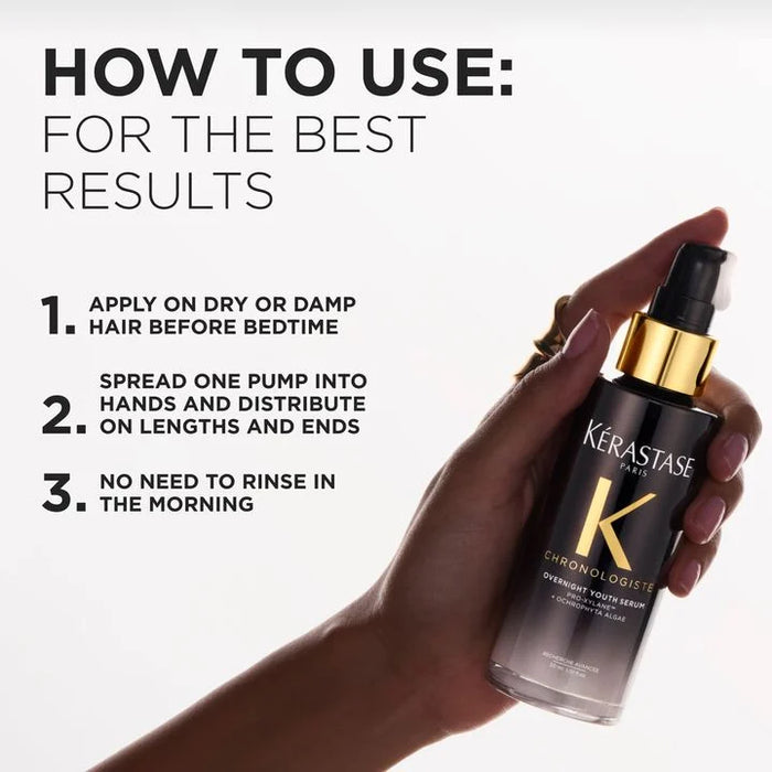 KÉRASTASE TRAVEL SIZE CHRONOLOGISTE OVERNIGHT YOUTH HAIR SERUM