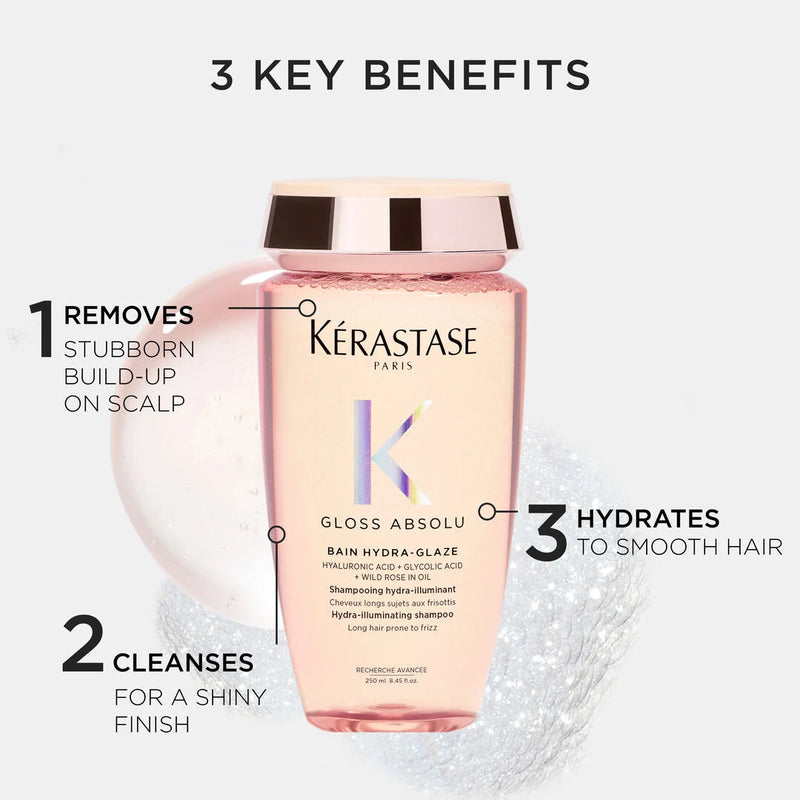 KERASTASE GLOSS ABSOLU BAIN HYDRA-GLAZE ILLUMINATING SHAMPOO