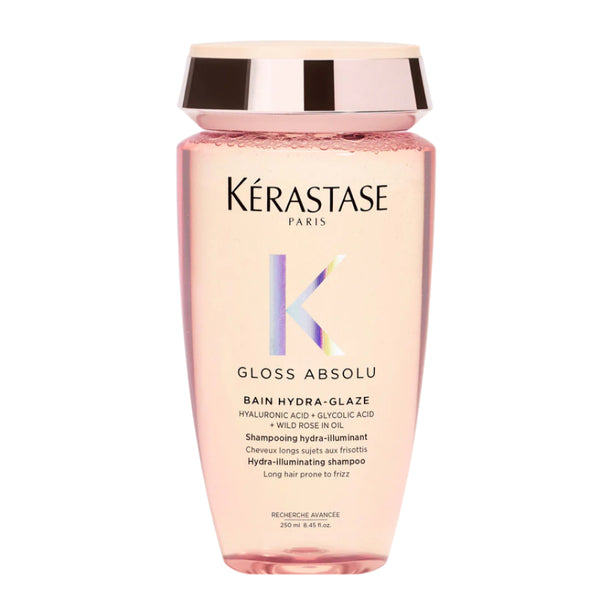 Kérastase Bain Hydra-Glaze Illuminating Shampoo Bottle – Hydrating Shine-Enhancing Hair Cleanser. The line for Gen Z.