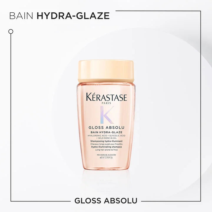 KERASTASE GLOSS ABSOLU BAIN HYDRA-GLAZE ILLUMINATING SHAMPOO TRAVEL SIZE