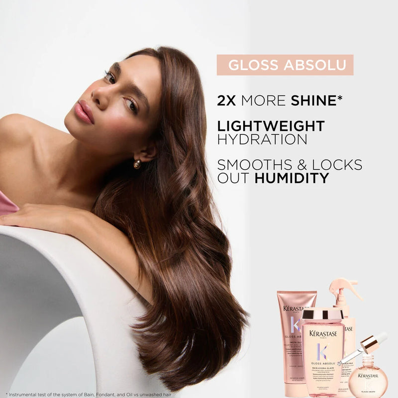 KERASTASE GLOSS ABSOLU GLAZE DROPS HIGH-GLOSS LIGHTWEIGHT HAIR OIL