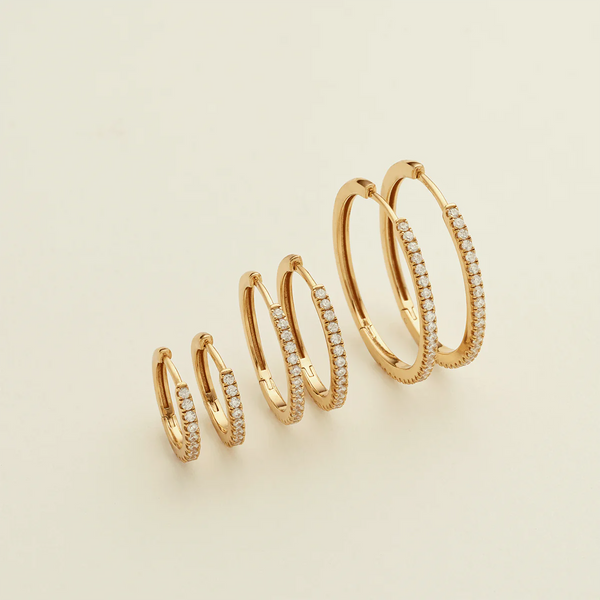 Made By Mary Luxe Hoop Earrings