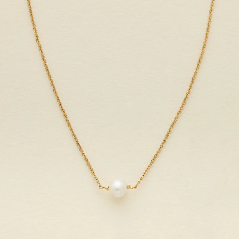 Made By Mary Pearl Choker Necklace