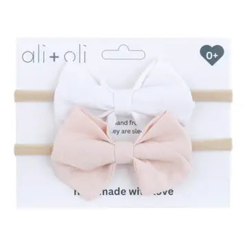 ali+oli Baby Headband Bow Set