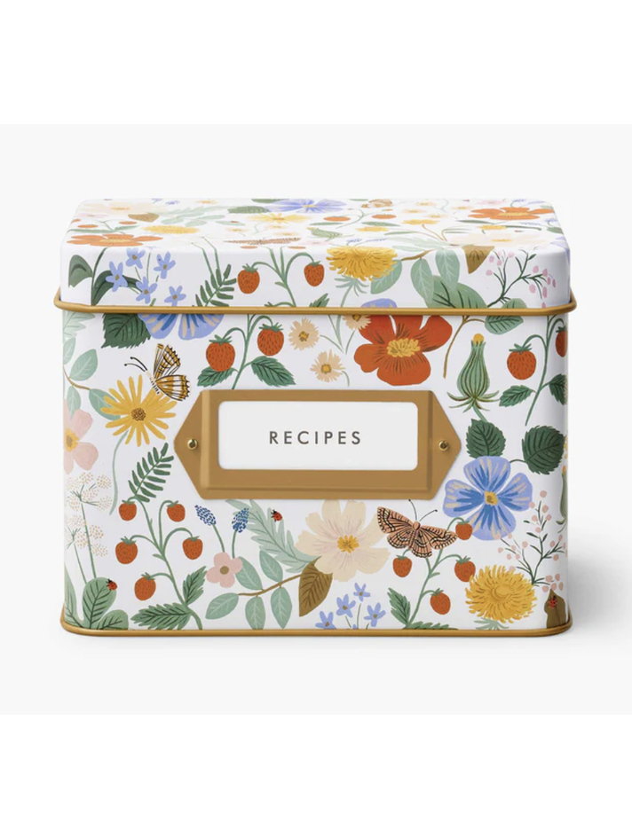 Rifle Paper Co. Recipe Tin