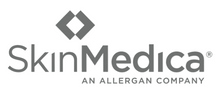 SkinMedica logo with 'An Allergan Company' text on a white background