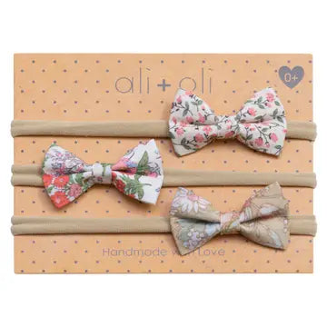 ali+oli Baby Headband Bow Set